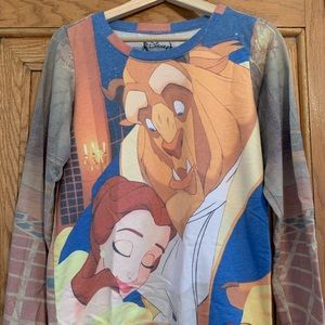 Disney Beauty and the Beast long sleeve top
